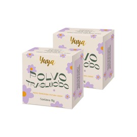 Republic Cosmetics Yuya Paquete de 2 polvos traslúcidos, textura sedosa con ingredientes naturales, 16g
