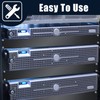 Leinuosen 20 Pcs 1U Blank Panel Metal Rack Mount Filler