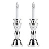 Waldosia 2PCS 1:12 Scale Dollhouse Miniature 12v Powered Candle Lamp