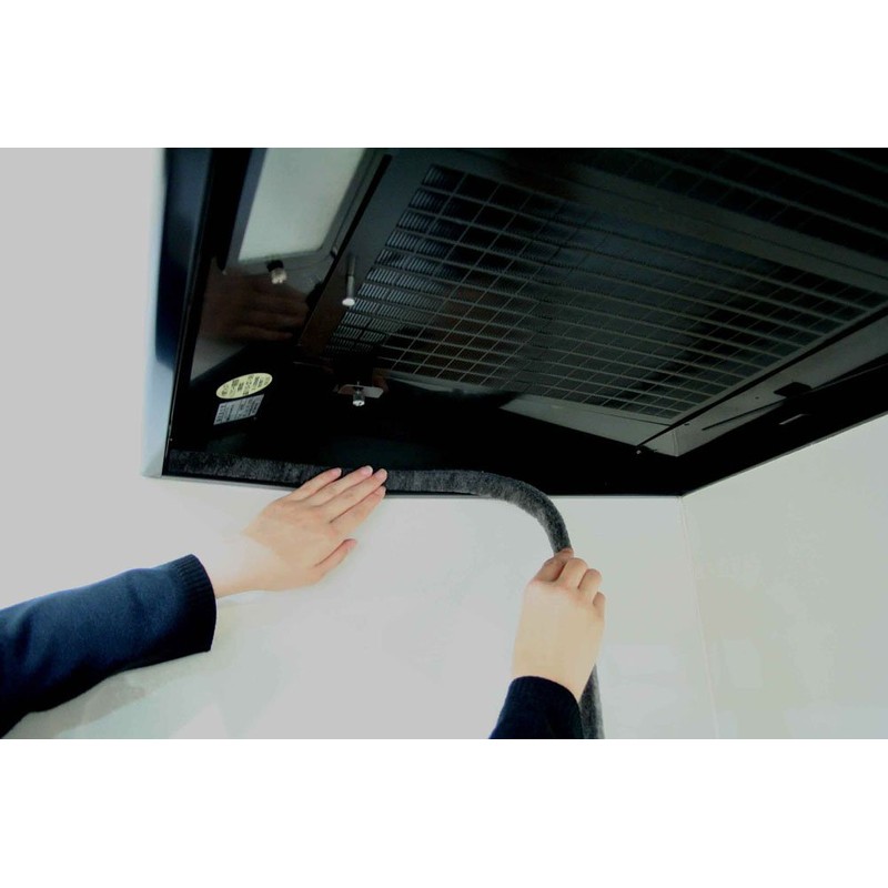 Ernest Range Hood Groove Black Oil Absorbing Tape 1m Pack