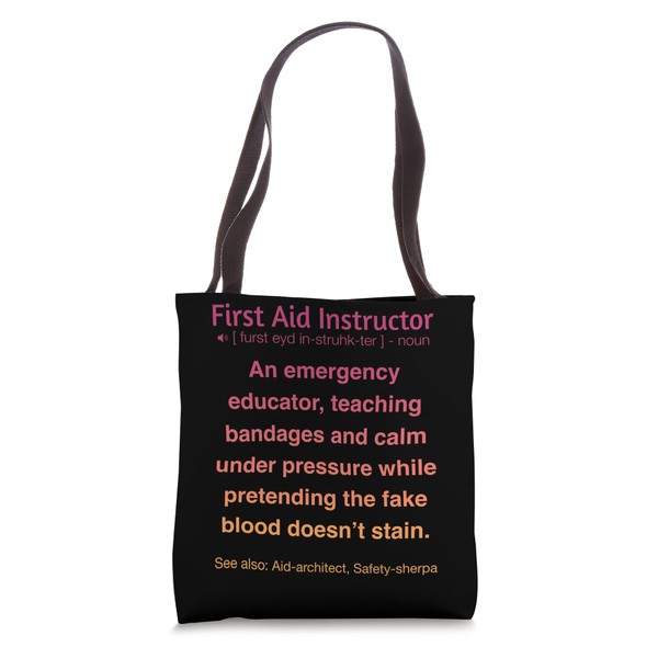 First Aid Instructor Tote Bag