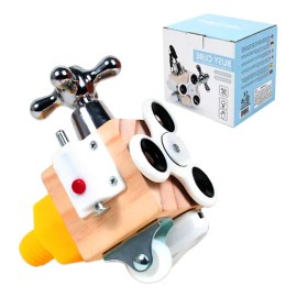 Cubo Didáctico De Actividades Montessori 7 En 1 Para 2-3niño                                                                                          