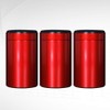 HEALLILY 3PCS Tea Canisters Tin Portable Tea Caddy Coffee Storage