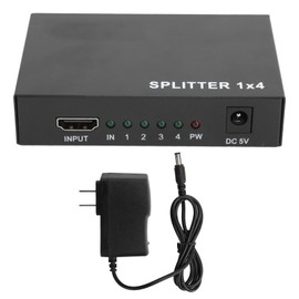 High Definition Multimedia Interface Splitter 3D 1080P 1‑in‑4‑out Amplifier