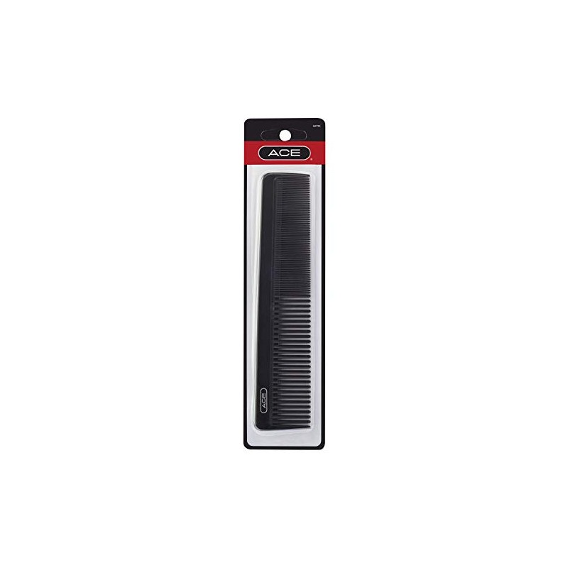 Goody Ace Dressing Comb, Black, 7.5 Inch