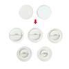 Tankenlid Coin Capsules Case,60 Pieces 46mm Coin Capsules,with Foam Separates