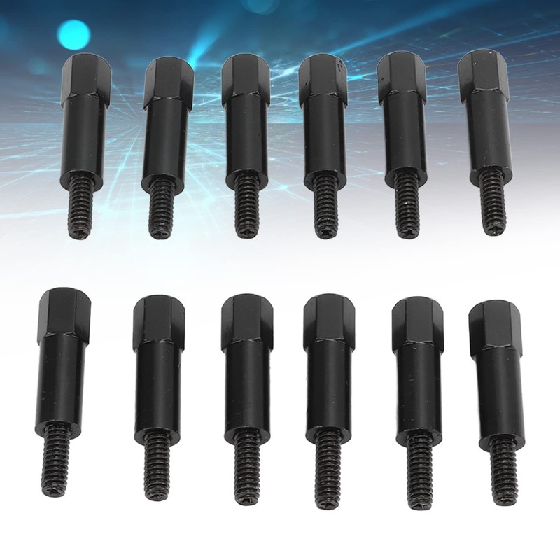 Aramox Valve Cover Bolt Set, 12PCS Mini Valve Cover Hex