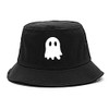 Kings Of NY Ghost Chest Mens Bucket Hat Cap Black