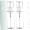 Ipetboom 2pcs Cleanser Compatible Refillable Bottles Travel Soap Container Makeup