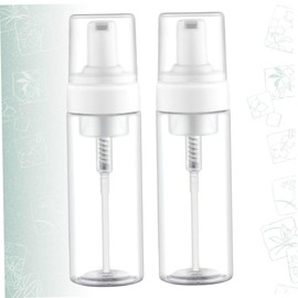 Ipetboom 2pcs Cleanser Compatible Refillable Bottles Travel Soap Container Makeup Pump Bottle