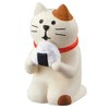 ZCB-26362/DECOLE デコレ concombre コンコンブル 千客万来シリーズマスコット【おむすび猫】/レジン/インテリア/オブジェ/ギフト/プレゼント