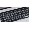 XSKN Arabic/English Bilingual Black Silicone Keyboard Cover Skin for Touch