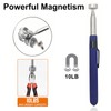 2PCS Telescoping Magnetic Pickup Tool Set Pull Force 20 lb,