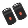 2 Pcs Mini Garage Door Remote Garage Transmitter for MultiCode