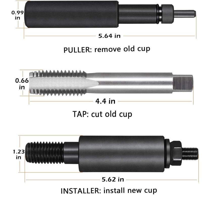 YMT for 6.0L/6.4L Powerstroke Fuel Injector Sleeve/Cup Remove & Install