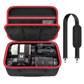 Camera Case for Canon/for Sony/for Nikon DSLR SLR Cameras, Large Capacity
