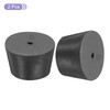 sourcing map Rubber Tapered Plug 33mm to 41mm Solid Test