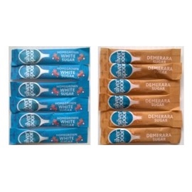 100 Silverspoon White Sugar Sticks & 100 Silverspoon Demerara Sugar Sticks