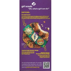 Girl Scout Caramel DeLites Cookies - Samoas