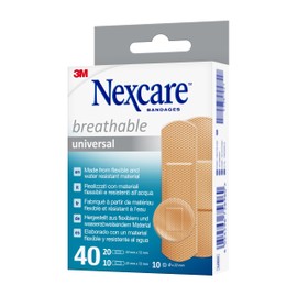 Nexcare Assorted Sizes Universal Strips - Pack of 40