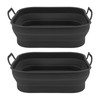 2 PCS Fryer Silicone Basket Nonstick Silicone Pot Fryer Liners