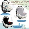 Summer Cozy Sun & Warm Cover, Baby Carseat Cover &