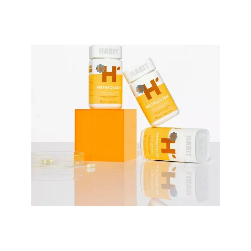 Habit Cápsulas Para La Salud Digestiva Y Metabolismo 60 Pzas