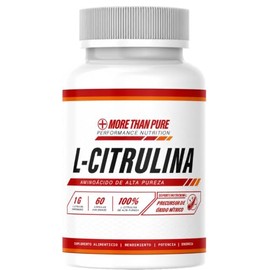 L-Citrulina 1000 mg, Suplemento Alimenticio, 60 Cápsulas, More Than Pure