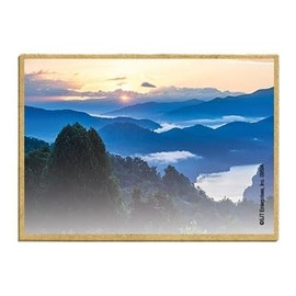 Wildlife Photography Magnet Series – Sunrise Over The Mountains Rustic Nature Photography Magnets for Fridge, Office, Cooler, Cabin Decor 2.5 x 3.5 inch (SJT09594)