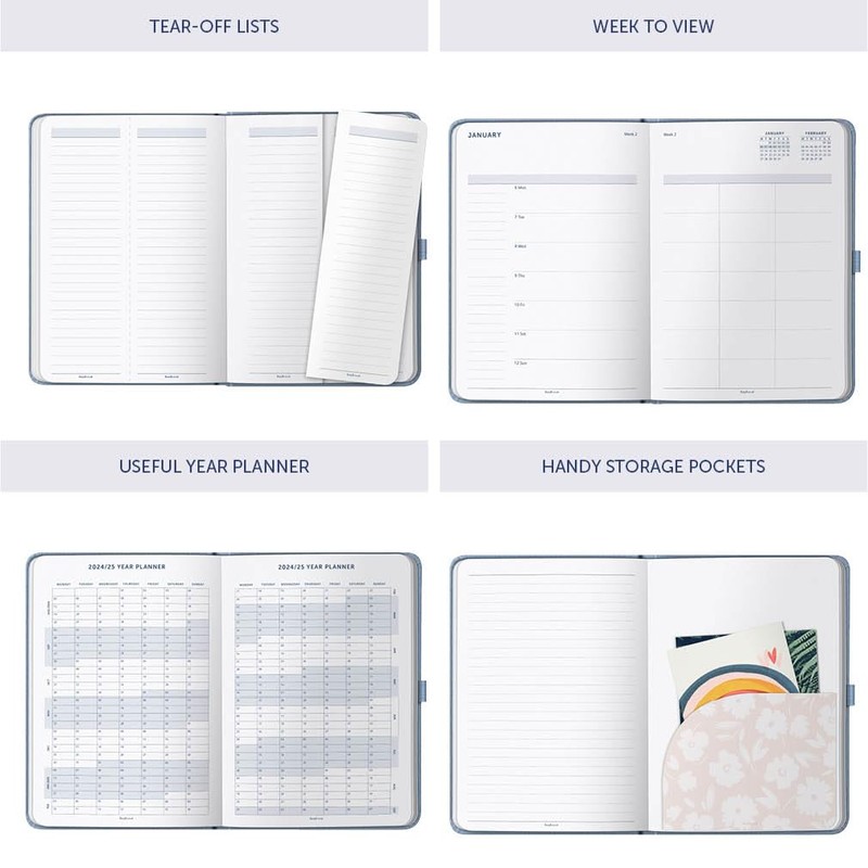 Busy B - Mid-Year Busy Life 17-Month Diary from August