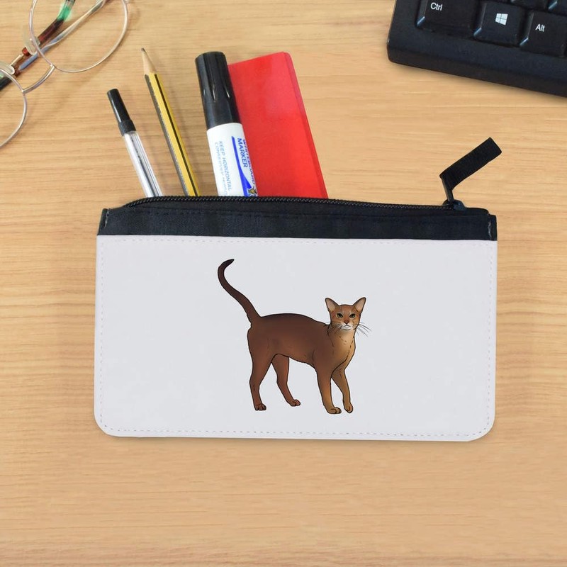 Azeeda 'Abyssinian Cat' Pencil Case (PC00044078)
