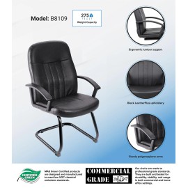 Boss Office Products Contemporary Cantilever Base Guest Chair