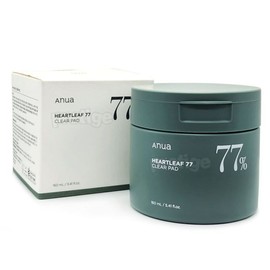 Anua Eoseongcho 77 Clear Pad 160ml-70 Sheets Toner Pad / 아누아 어성초 77 클리어 패드 160ml-70매 토너패드