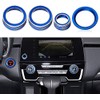 Aluminum Centre Console Cover Compatible with Honda CRV CR-V 2017