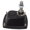 T Handle Door Latch 4x6mm Hole Spacing Zinc Alloy Folding