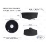 Gl Dental Escupidera Ceramica Dental Grande Con Coladera 21cm Circunf