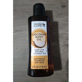 Personal Care Coconut Body Oil Made W/ Natural Coconut Oil 4 Fl Oz