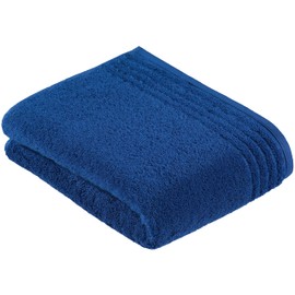 Vossen Bath Towel, Vienna Style, Supersoft, 80 x 160 cm, Deep Blue