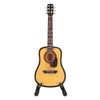 Miniature Wooden Guitar Model Exquisite Realistic Mini Musical Ornaments with