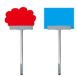 2pcs Handheld Sign Holder Stainless Steel Billboard Airport Pick-Up Sign Sports Meetings Exhibition Welcome Sign Leader Tour Guide Sign High Placards Parade Signboard, No Signboard