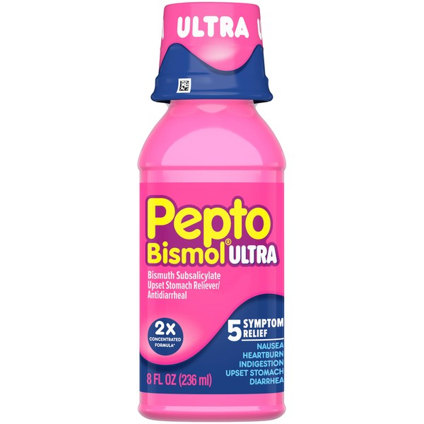 Pepto Bismol Liquid Maximum Strength 8 OZ