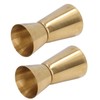 Double Head Cocktail Jigger Stainless Steel Gold Wine Jigger Bar