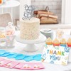 Whaline 24 Pack Sweet Party Thank You Cards Bulk Blue