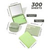 SUMEITANG 300 Oil Blotting Sheets for Face with Mirror &