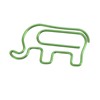 100pcs Paper Clip Cute Elephant Shaped Stainless Steel Paper Clip