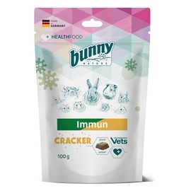 Bunny Immune Cracker | 100 g | Supplementary Feed for Dwarf Rabbits and Rodents | Support the Body's Defense and Immune System | With Echinacea
