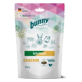Bunny Immune Cracker | 100 g | Supplementary Feed for Dwarf Rabbits and Rodents | Support the Body's Defense and Immune System | With Echinacea