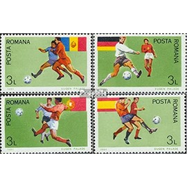 Romania 4054-4057 (complete.issue.) unmounted mint/never hinged ** MNH 1984 Football european championship France 84 (Stamps for collectors) Soccer