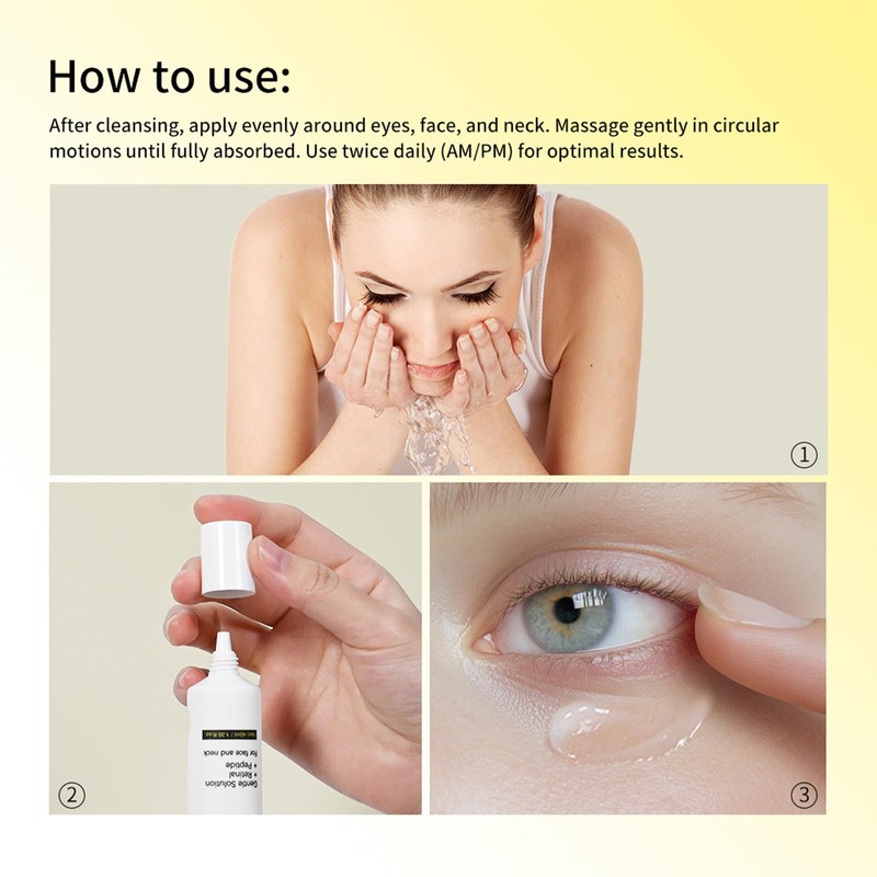 Revive Eye Cream for Face and Neck, Retinol Eyes Cream