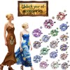 Artistic Oil Painting Scrunchie - 7.1 in （18cm））Extra Large Hair